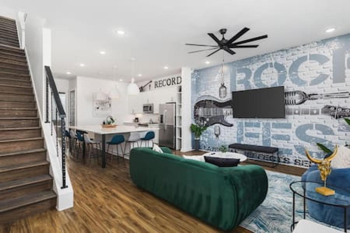 Spacious Home With Large Patio Rooftop Deck And Garage Nashville Extérieur photo